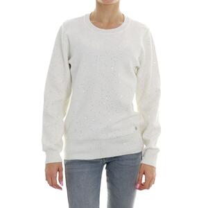 MAGLIA PAILLETTES PANNA